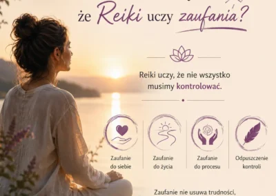 Co to znaczy, że Reiki uczy zaufania?
