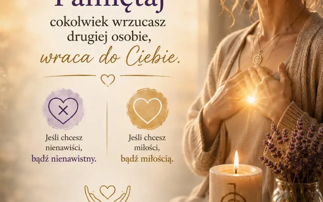 To czym karmisz świat kształtuje również Ciebie