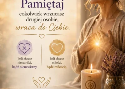 To czym karmisz świat kształtuje również Ciebie