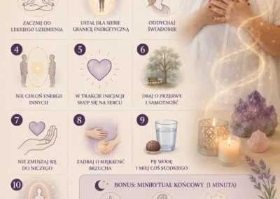 Przewodnik: Jak zadbać o swoją energię podczas kursu reiki