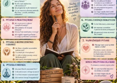 Lista pytań do mistrza Reiki przed warsztatem