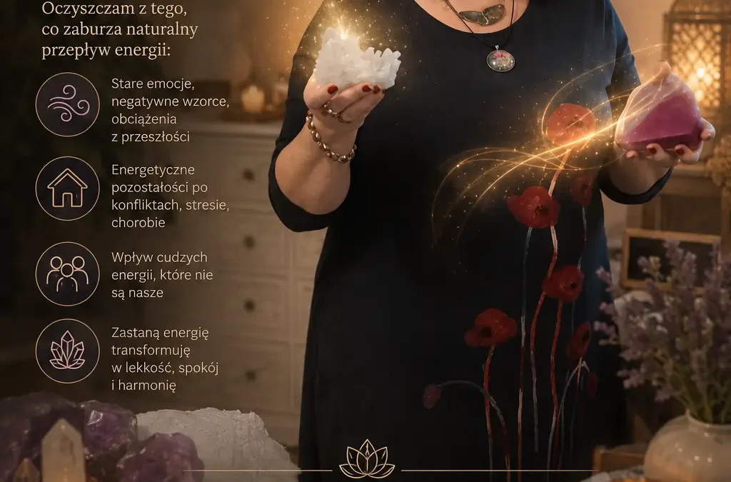 Jak pracuję z oczyszczaniem energetycznym osób i mieszkań?